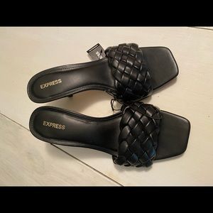Brand New Express Braided Band Shoes